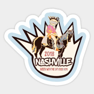 Ween Nashville Sticker